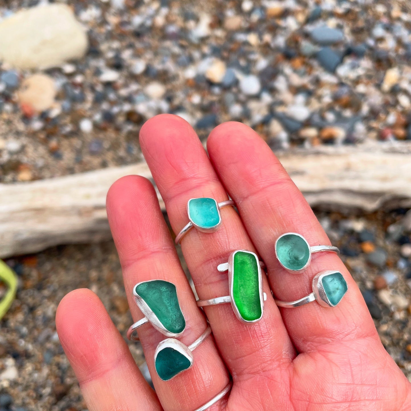 Sea Glass Ring