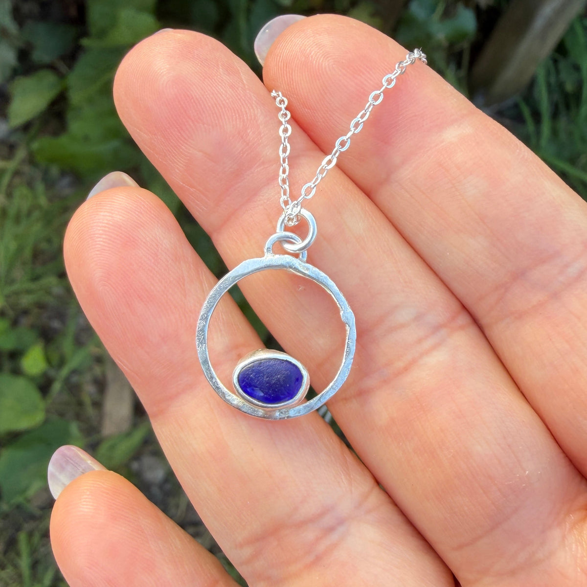 Sea Bubble Pendant Necklace