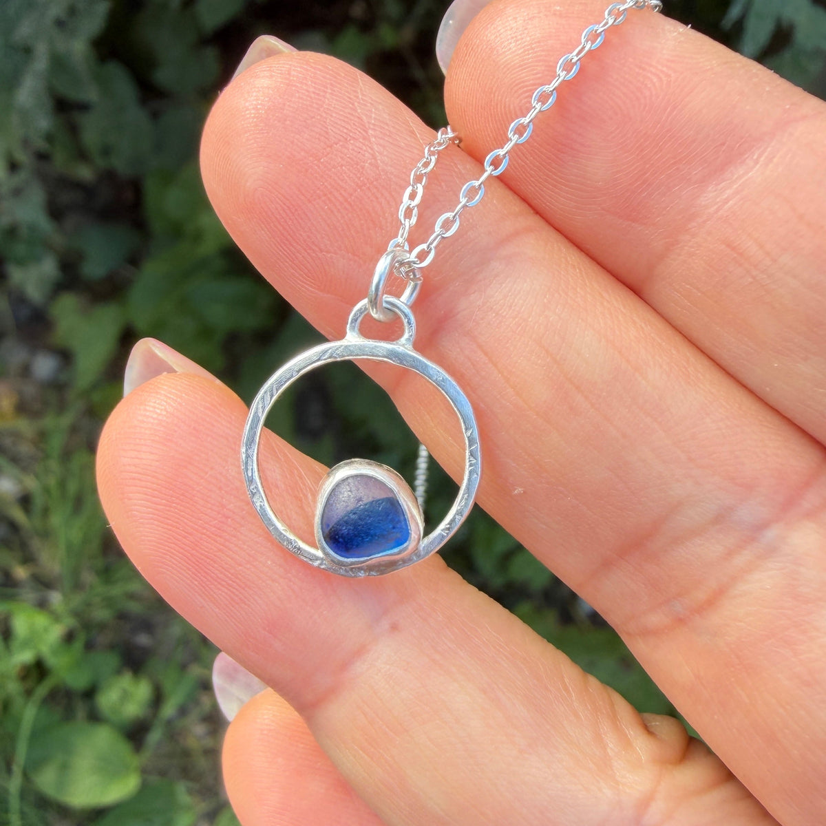 Sea Bubble Pendant Necklace