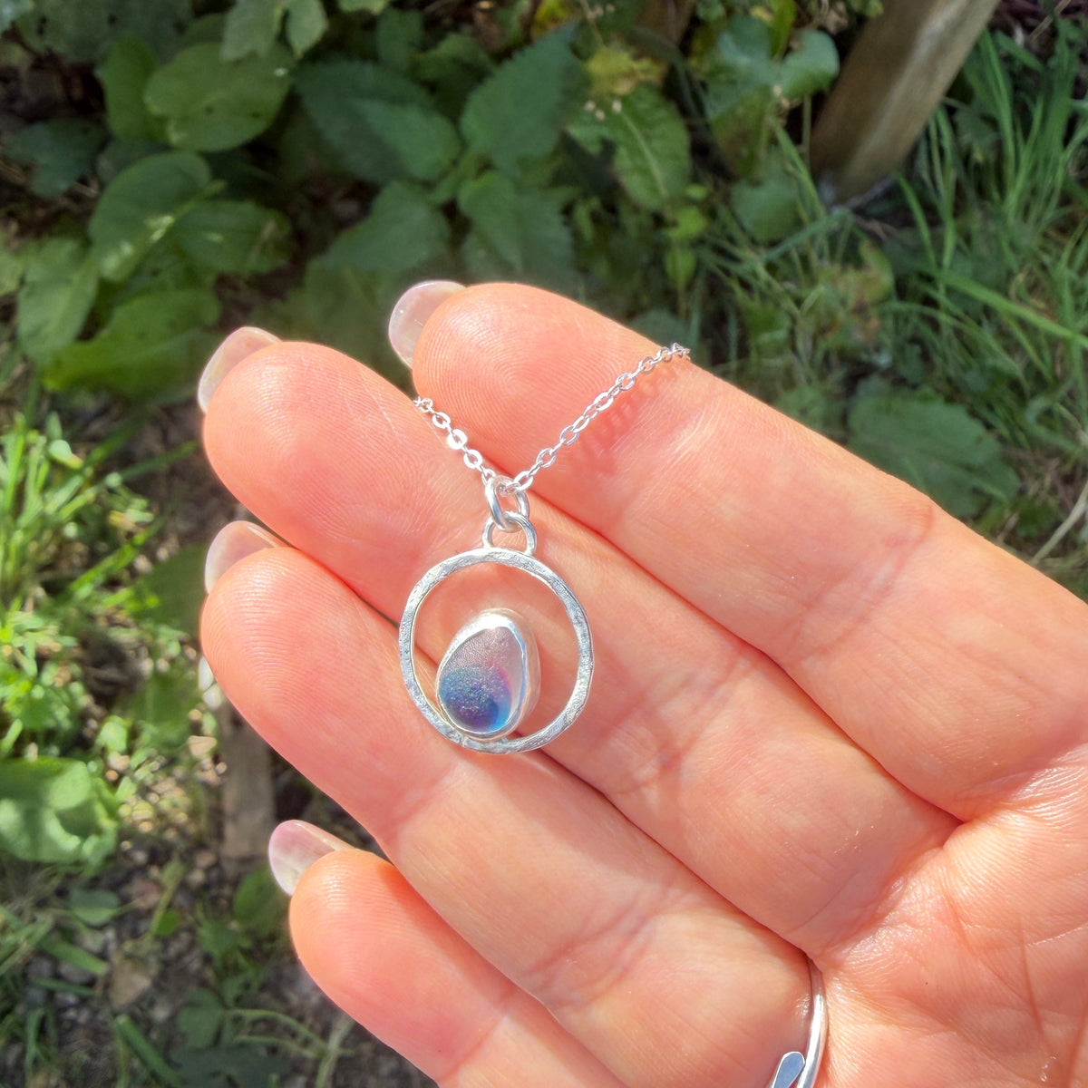 Sea Bubble Pendant Necklace