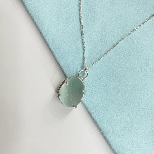 Sea Glass Pendant Necklace