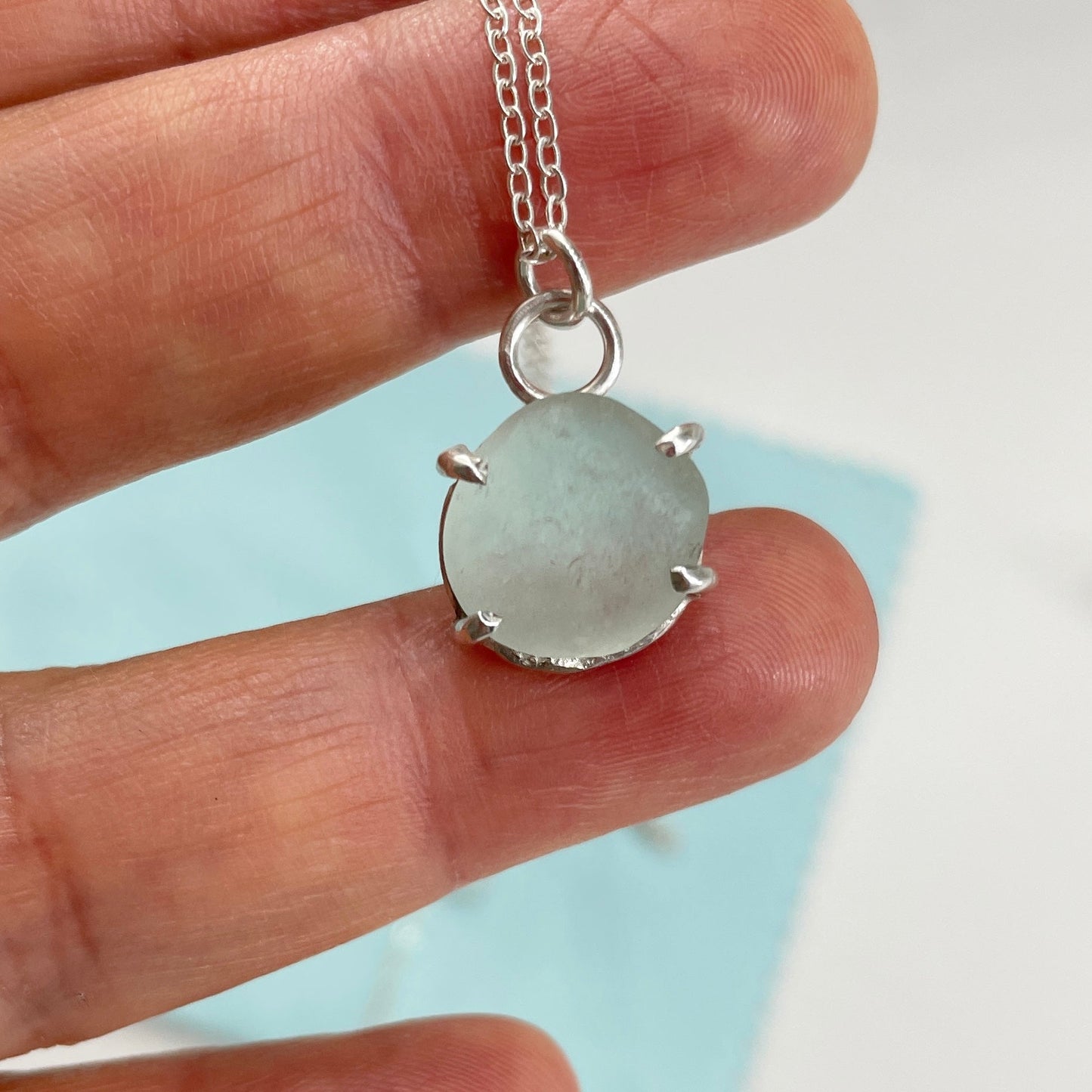 Sea Glass Pendant Necklace